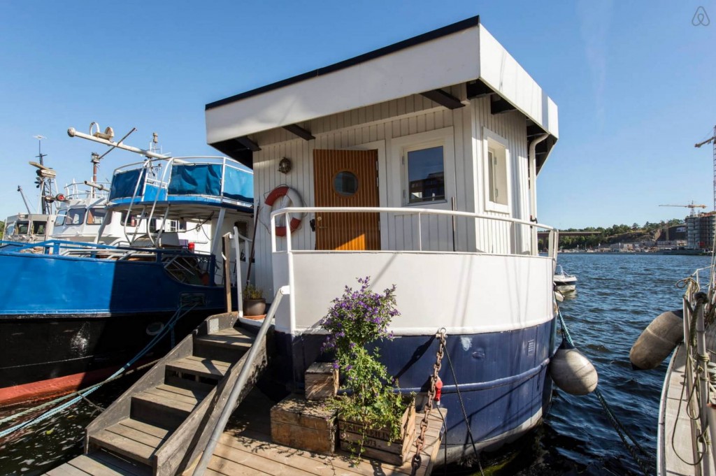 Unique_House_Boat-central_Stockholm_-_借りられる船_-_ストックホルム