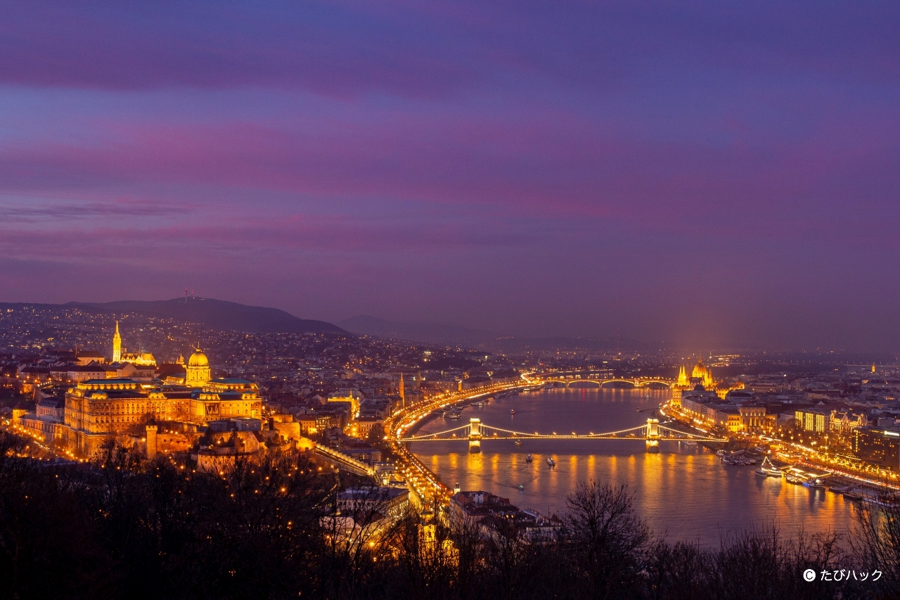 地図付き ブダペストの夜景おすすめスポット６選 実際に撮ってきた写真とともにアクセス解説 たびハック